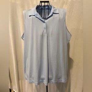 EP Pro Baby Blue Sleeveless Women's Top 1X